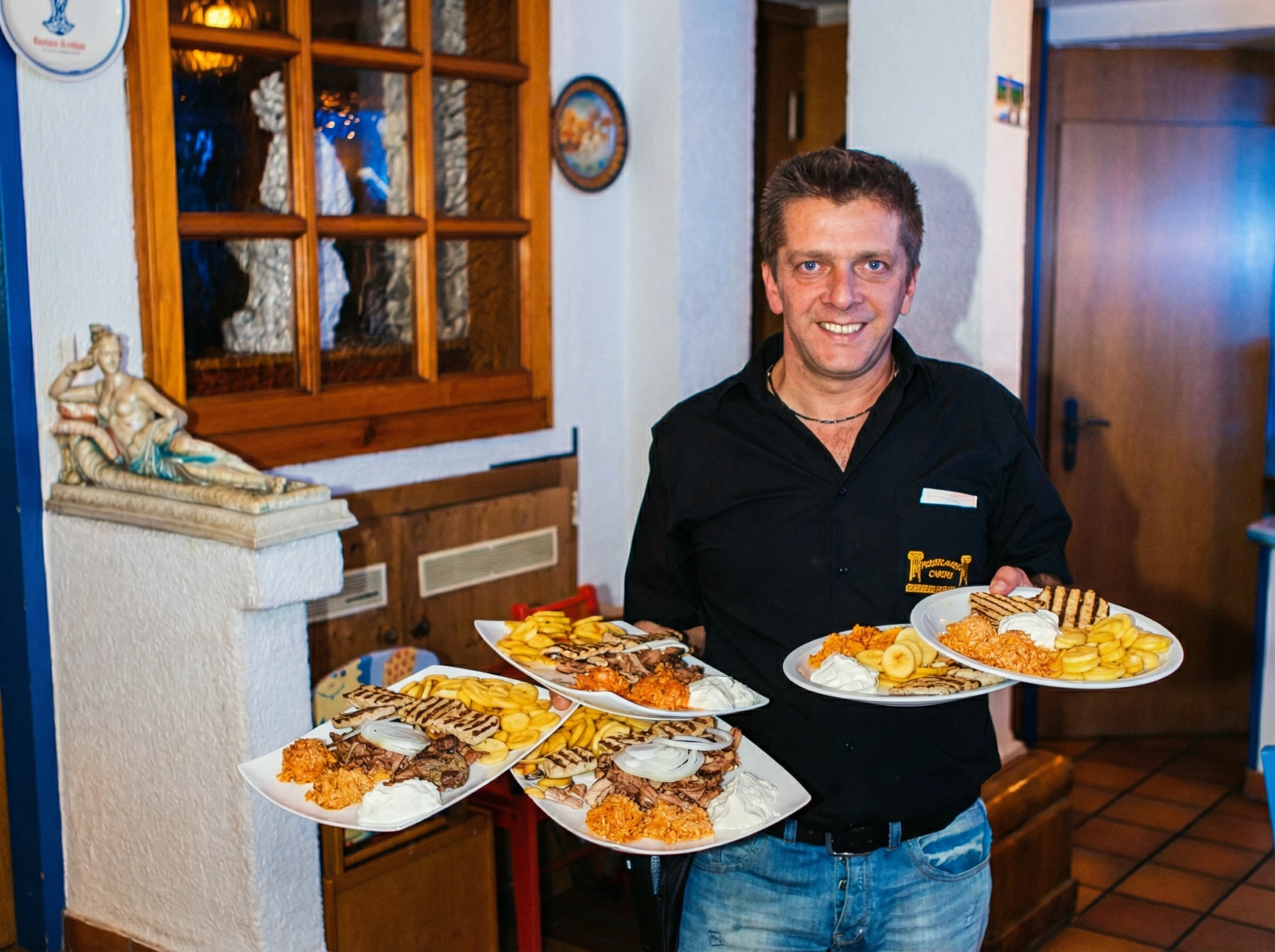 Gemütliches Ambiente im Restaurant Corfu